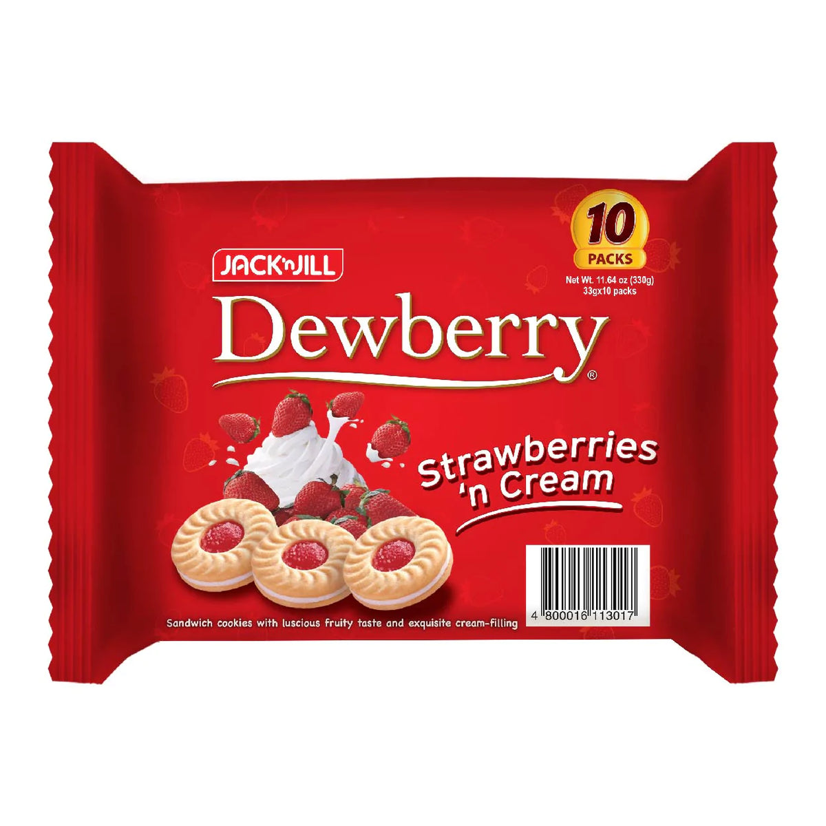 18” Red Dew Berry Spray