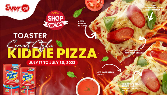 PUREFOODS TOASTER SWEET STYLE KIDDIE PIZZA