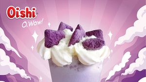 Oishi Ube Pillows Milkshake