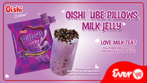 OISHI UBE PILLOWS MILK JELLY