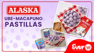 Alaska Ube Macapuno Pastillas