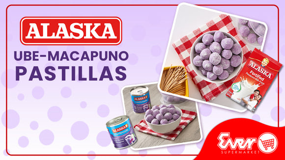 Alaska Ube Macapuno Pastillas