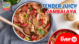 TENDER JUICY JAMBALAYA