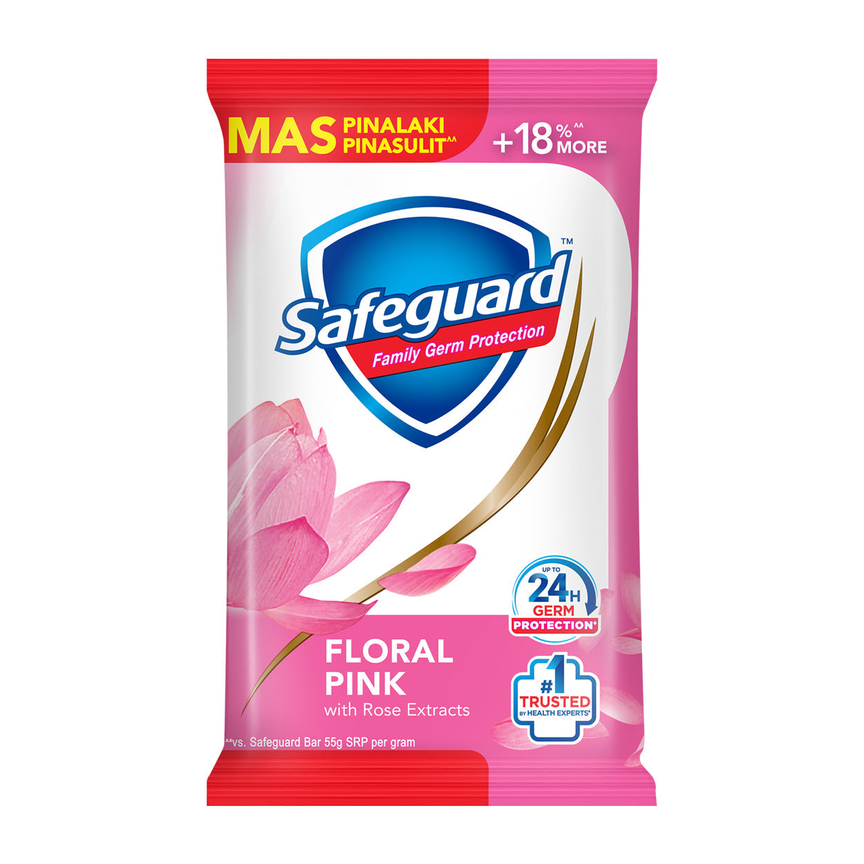Safeguard Soap Floral Pink 65g Sachet