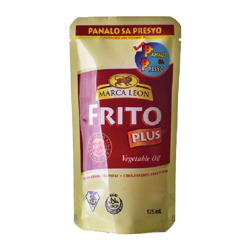 Marca Leon Frito Plus Vegetable Oil Pouch 175ml