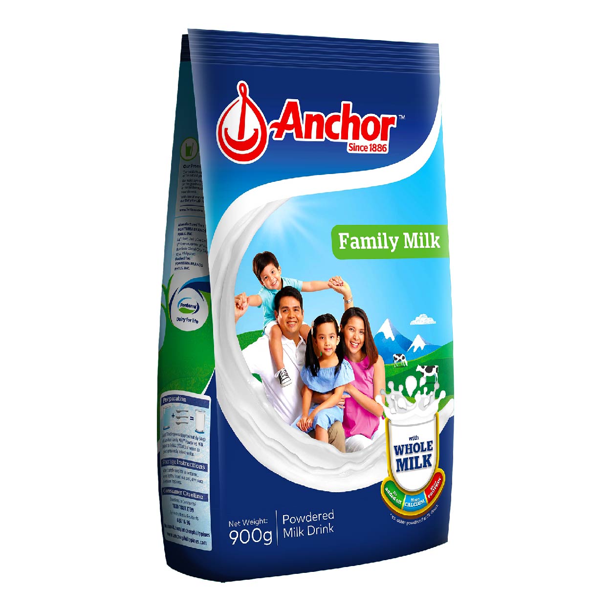 Anchor Family Powdered Milk Drink 900g