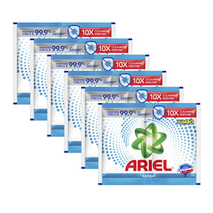 Ariel Laundry Powder AntiBac with Safeguard Jumbo 6x54g