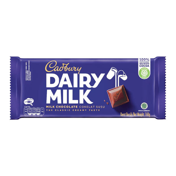 Cadbury Dairy Milk Chocolate 160g