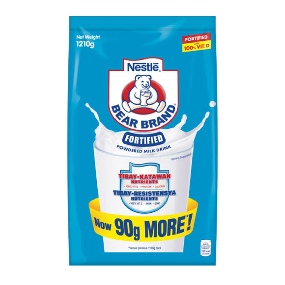 Bear Brand Fortified Powdered Milk Drink 1120g/1210g