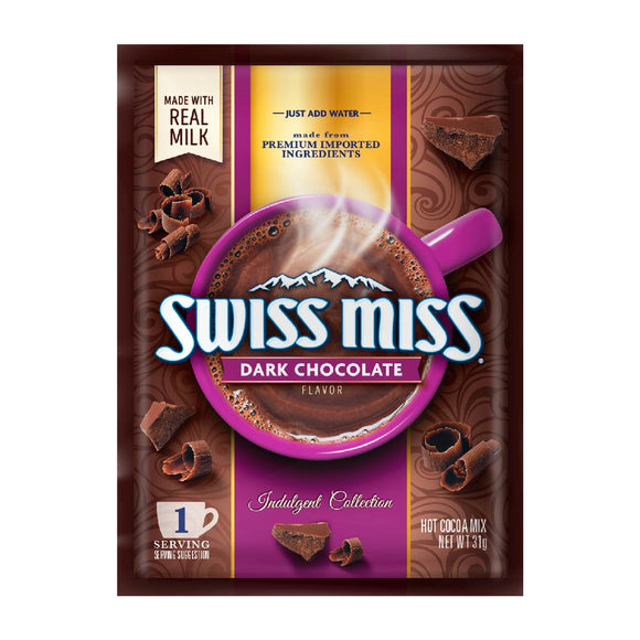 Swiss Miss Dark Chocolate Flavor Hot Cocoa Mix 31g