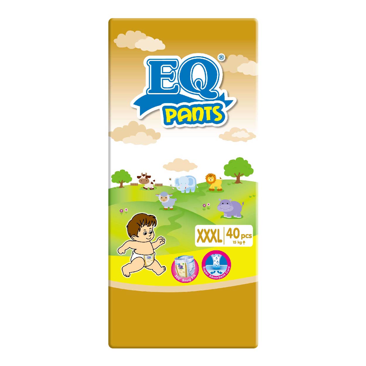 EQ Pants Baby Diaper XXXL 40s