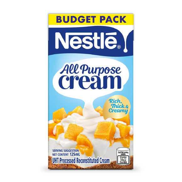 Nestle All Purpose Cream 125ml Budget Pack