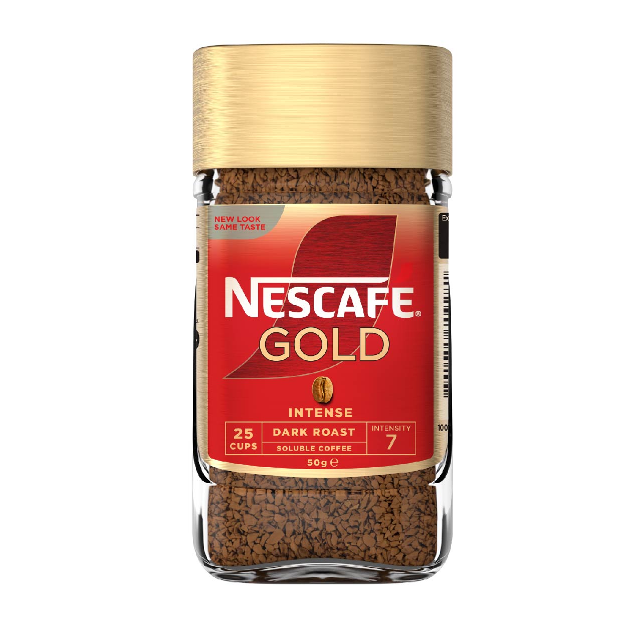 Nescafe Gold Intense Dark Roast Soluble Coffee 50g