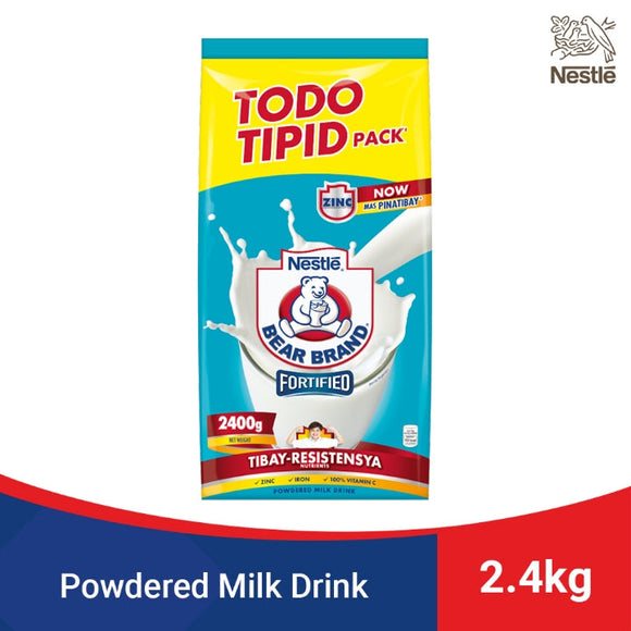 Bear Brand Fortified Powdered Milk Drink 2.4kg