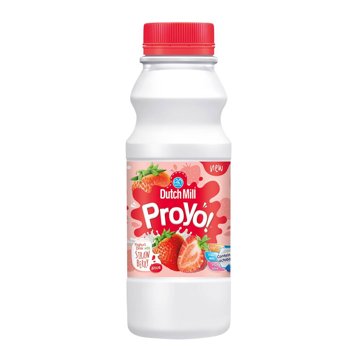 Dutch Mill Proyo Yoghurt Drink Strawberry 400ml