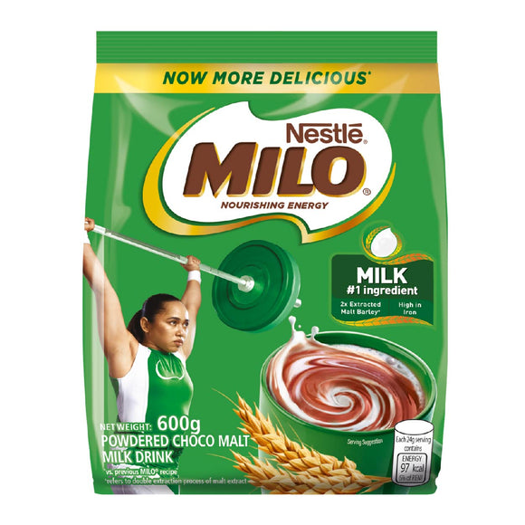 Milo Powdered Choco Malt Milk Drink 600g