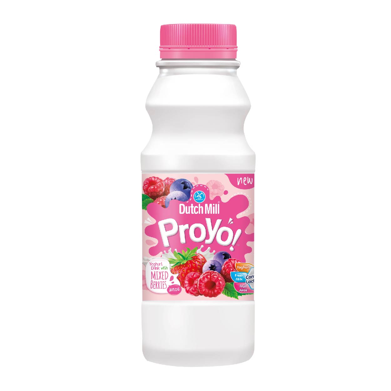 Dutch Mill Proyo Yoghurt Drink Mixed Berries 400ml