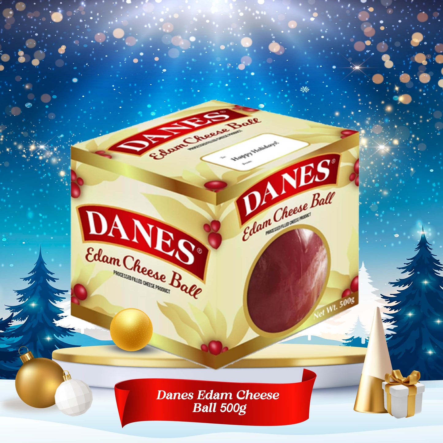 Danes Edam Cheese Ball 500g