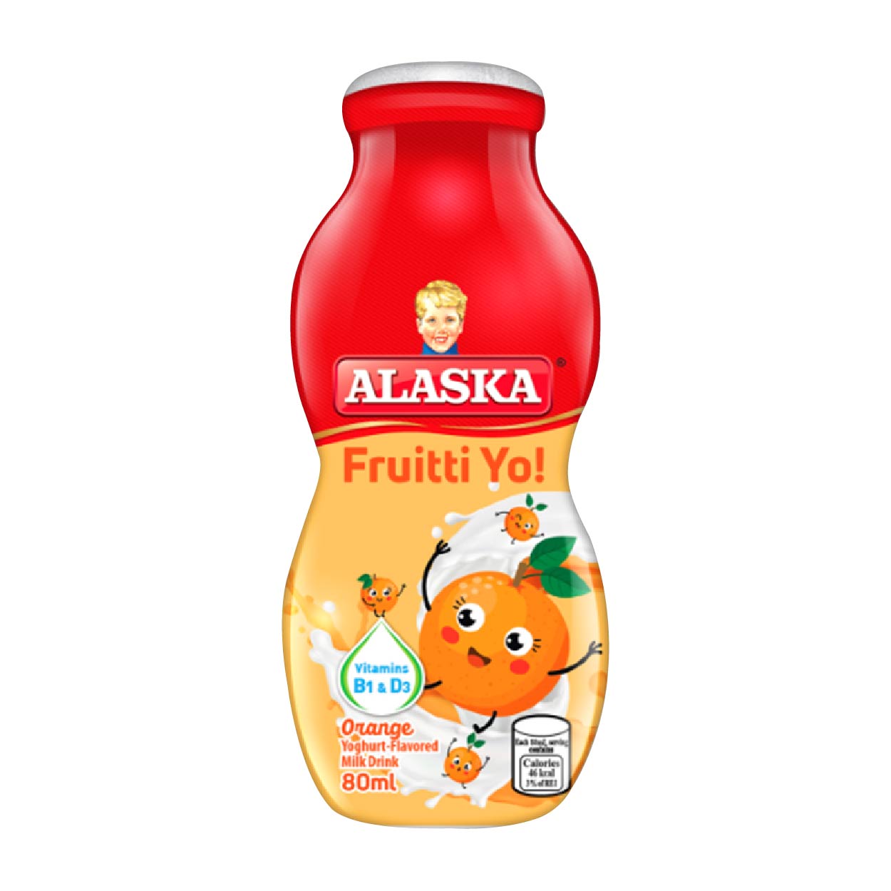 Alaska Fruitti Yo! Orange Yoghurt-Flavored Milk Drink 80ml