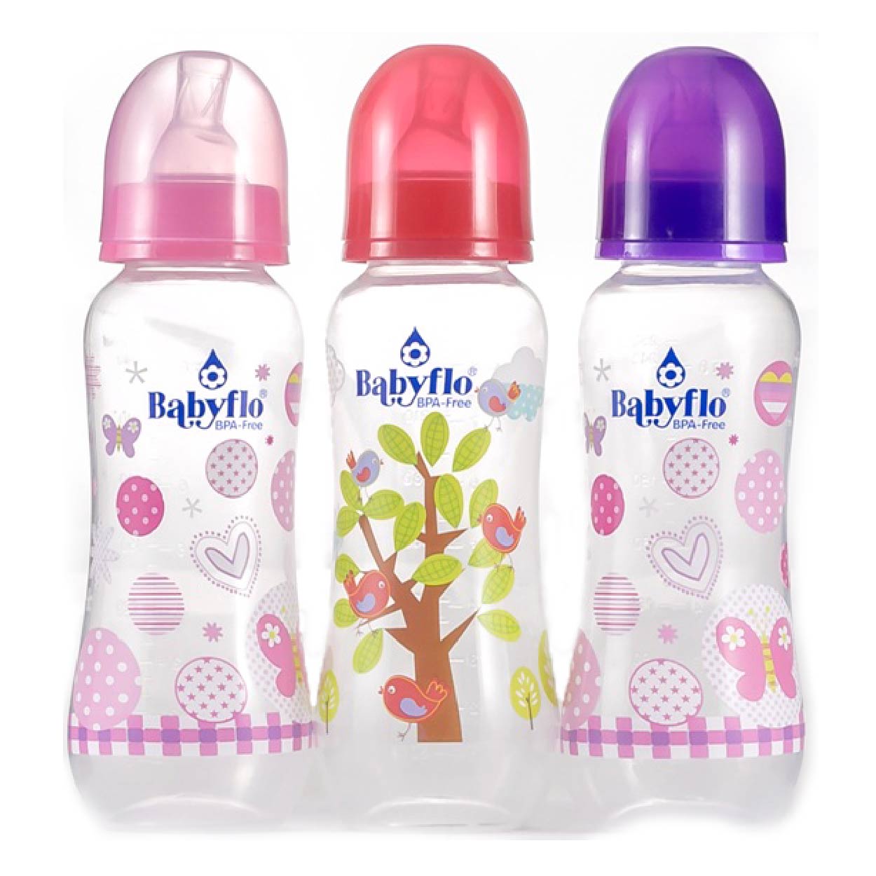Babyflo Feeding Bottle A 3x8oz