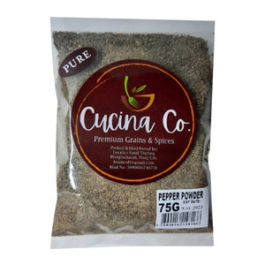 Cucina Co. Black Pepper Powder 75g