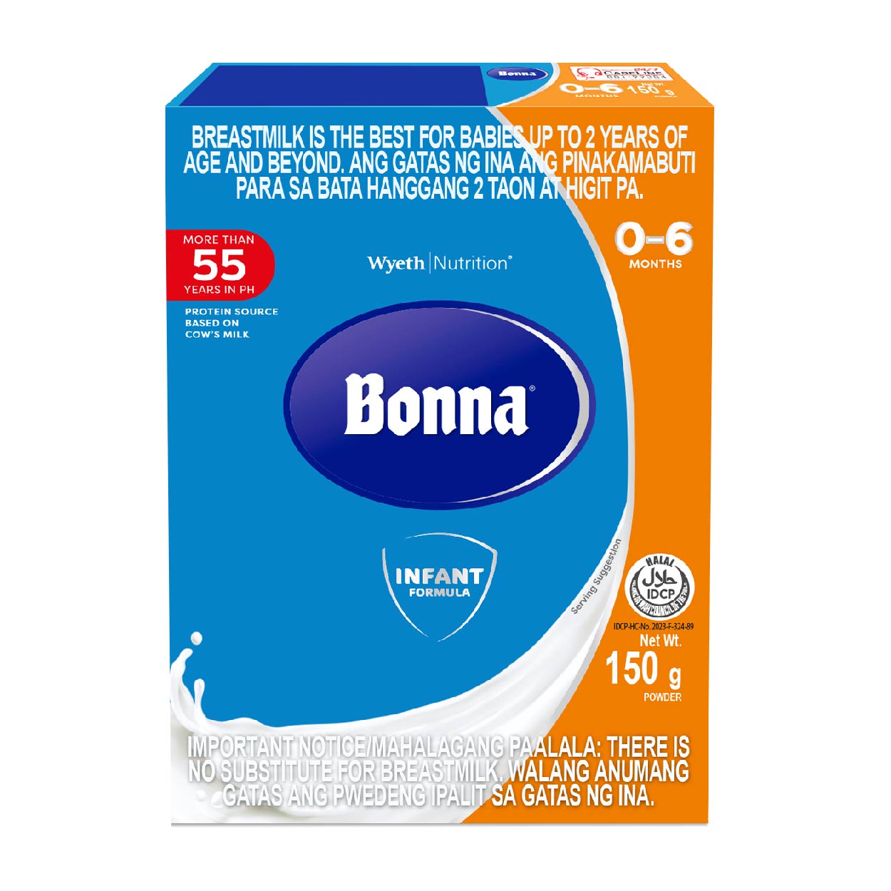 Bonna Infant Formula 0-6 months 150g