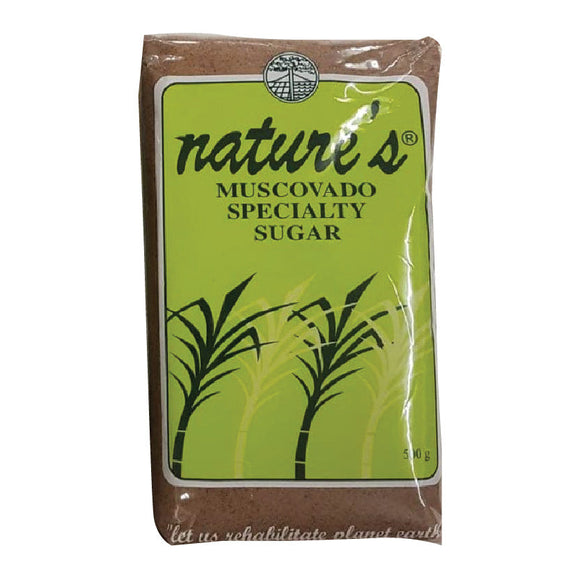 Natures Muscovado Specialty Sugar 500g