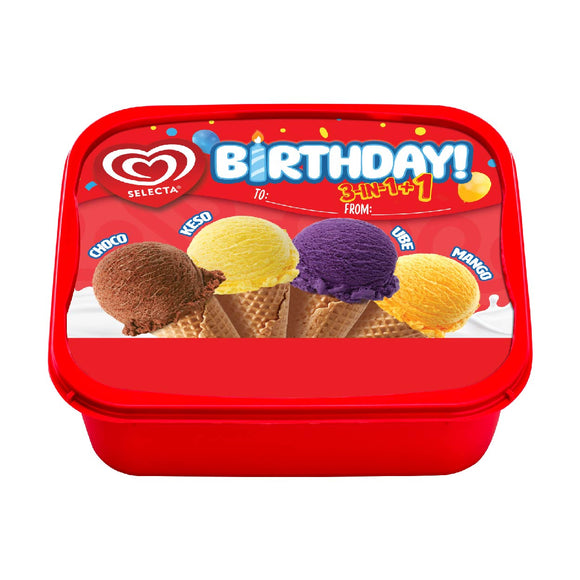 selecta ice cream flavors cake