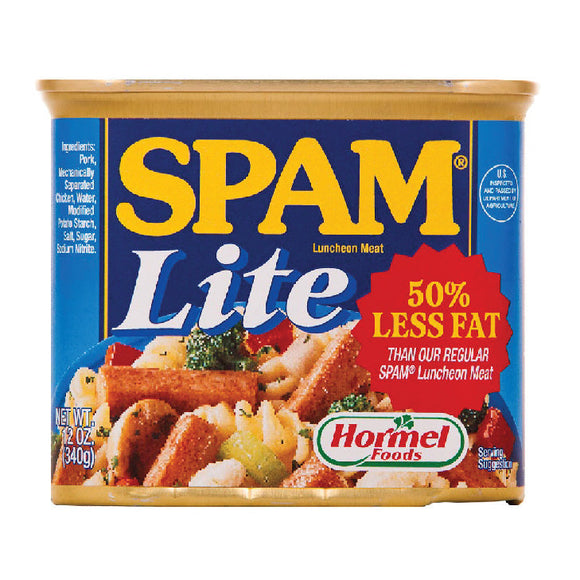 Spam Luncheon Meat Lite 12oz